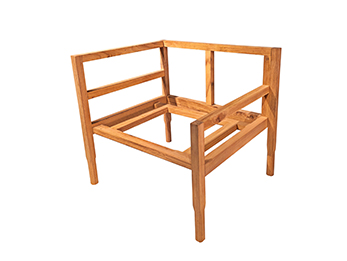 Hot Selling Curved Wood Furniture Chair Frame Made of Plywood