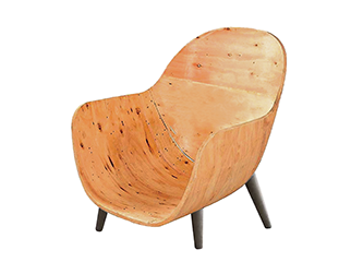 Eucalyptus Plywood Leisure Chair for Dining Living Room Bedroom Kitchen Outdoor Use High Pressure Laminated Sheet