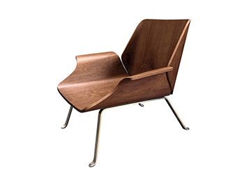 Minimalist Bentwood Chair -High Pressure Laminated Plywood - Scandinavian Style