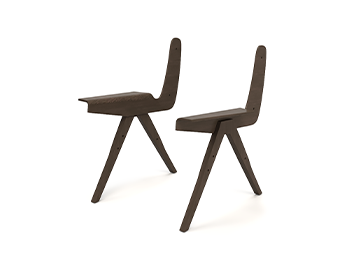 Eucalyptus Curved Wood Leisure Chair for Dining Living Room Bedroom Kitchen Outdoor Use High Pressure Laminated Sheet