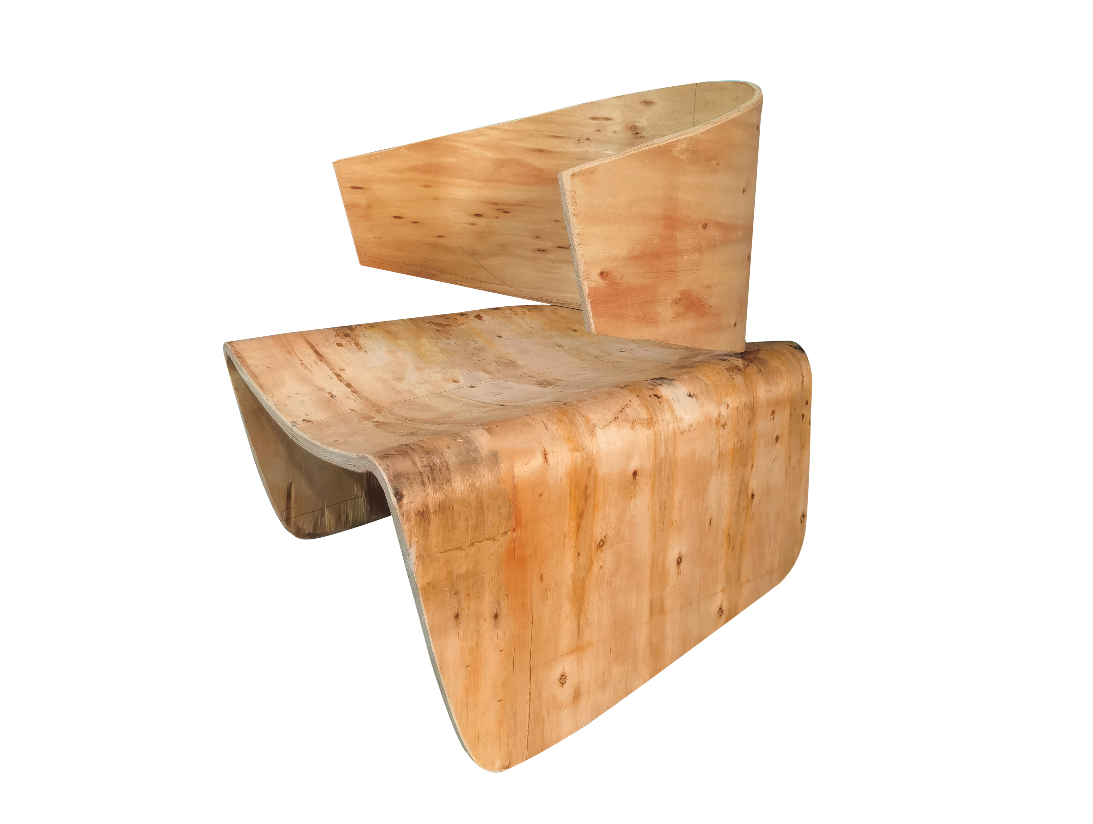 Eucalyptus Curved Wood Living Room Chair for Dining Living Room Bedroom Kitchen Outdoor Use High Pressure Laminated Sheet