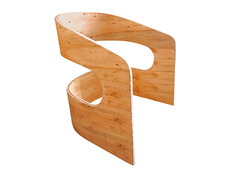 Eucalyptus Bend Plywood Leisure Chair for Dining Living Room Bedroom Kitchen Outdoor Use High Pressure Laminated Sheet
