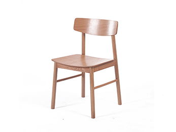 Contemporary Solid Wood Chairs- Sturdy yet Lightweight Dining Chairs for Business Use,Custom Colors Available