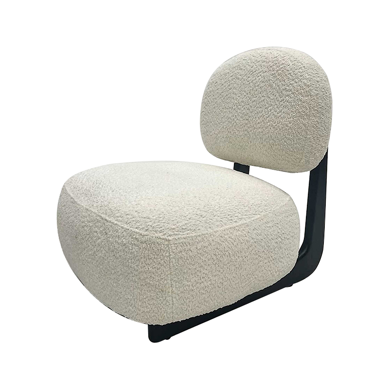 Modern Lounge Chair with Bentwood Frame -Durable Plywood Design for Hotels