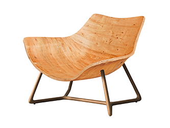 Eucalyptus Bentwood Leisure Chair for Dining Living Room Bedroom Kitchen Outdoor Use High Pressure Laminated Sheet