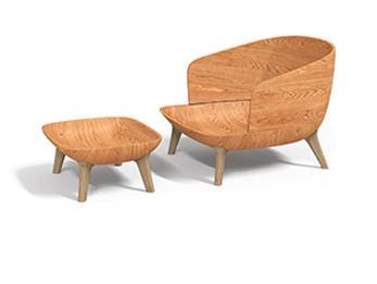 Bent Wood Plate Furniture Chair for Dining Living Room Bedroom Kitchen Outdoor Use High Pressure Laminated Sheet