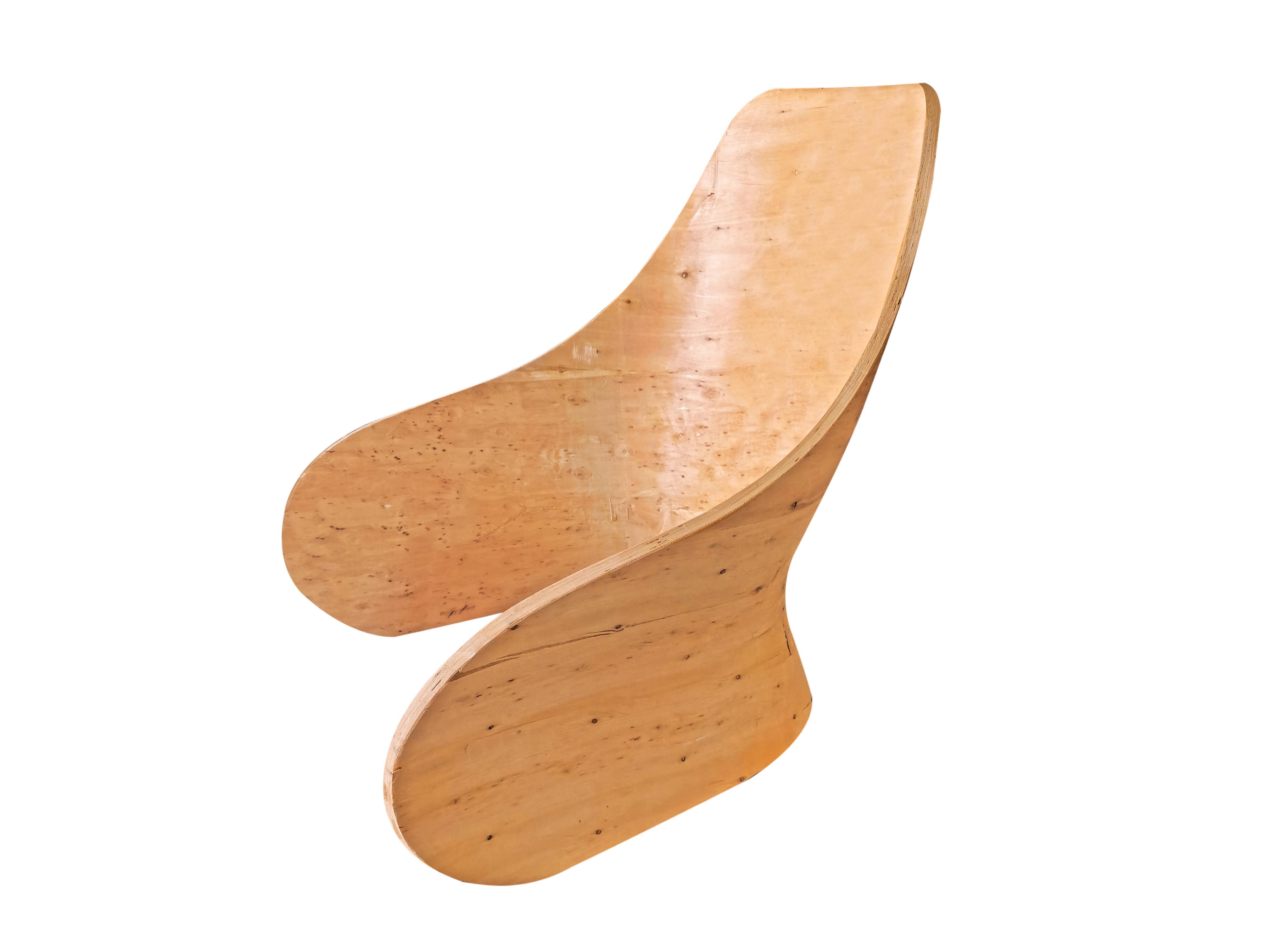 Eucalyptus Curved Plywood Casual Chair for Dining Living Room Bedroom Kitchen Outdoor Use High Pressure Laminated Sheet