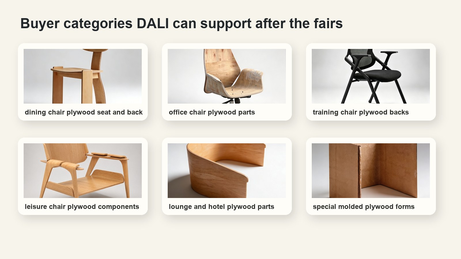 Dining chair plywood seat and back office chair plywood parts and hotel furniture plywood components