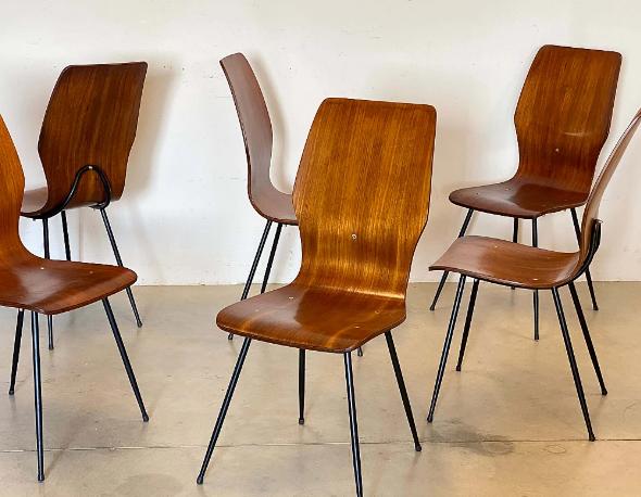dining chair plywood frame-Mid-Century Modern Bent-Plywood Chairs.jpg